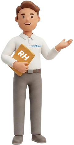 Mascotte RH avec ses plannings