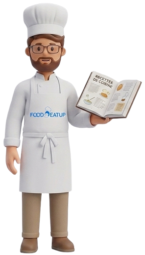 Chef en train de préparer ses recettes