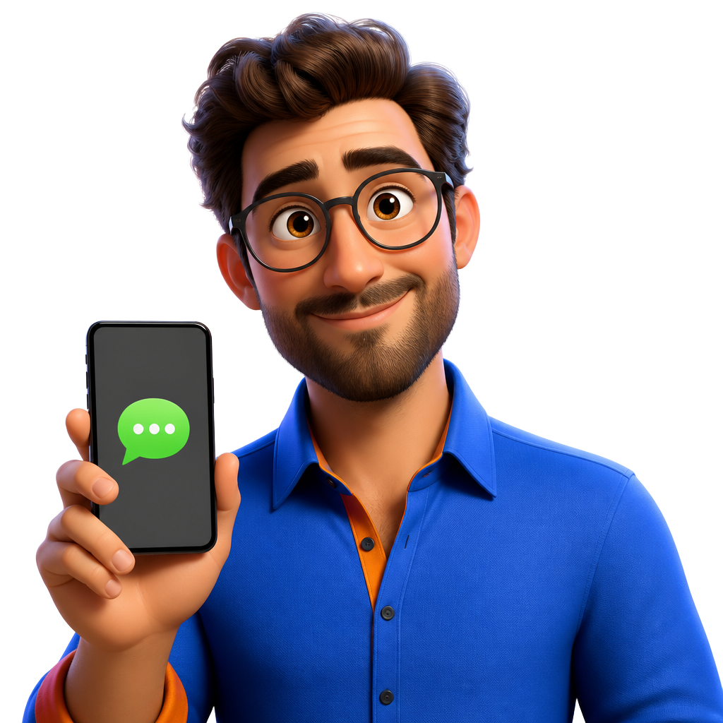 Portrait 3D de PrédiBot, agent IA FoodEatUp