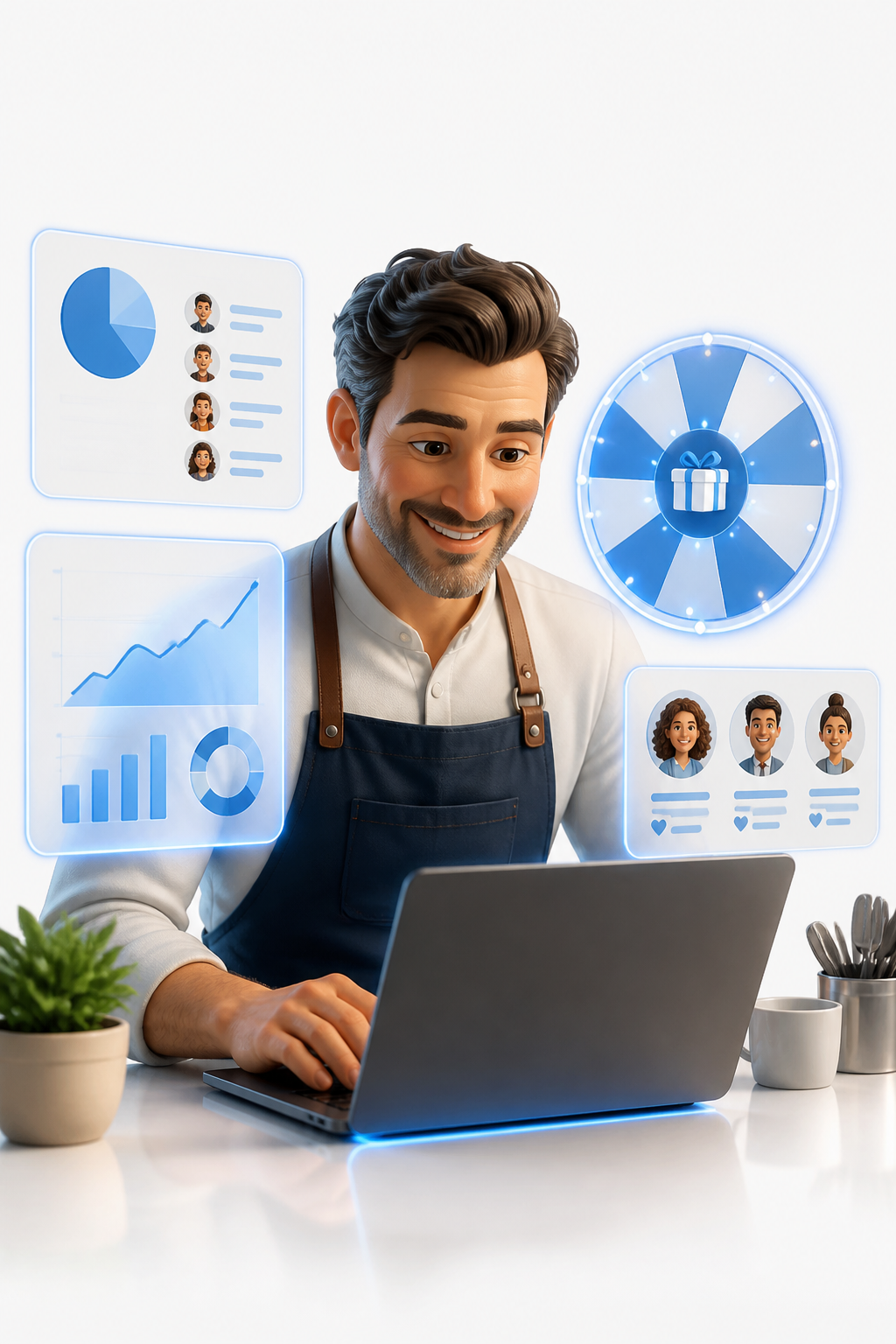Illustration Le fichier client qui travaille pour vous