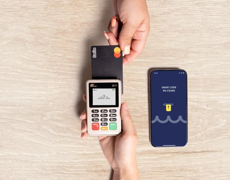 Terminal de paiement Mini Smile : le plus léger, fonctionne avec smartphone ou tablette